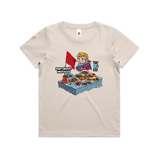 Tasty Travels: Marrakesh, Morocco Kids/Youth T-Shirt 4-14