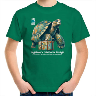 Pet Jetsetters Lonesome George Kids/Youth T-Shirt 4-14