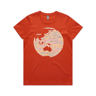 Nations: Peach Women's T-Shirt XS-3XL