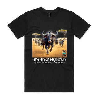 Nature's Navigators: Great Migration Men's T-Shirt SM-4XL