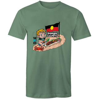 Tasty Travels: Gadigal Country Mens T-Shirt SM-4XL