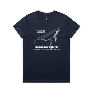 Nature's Navigators: Humpback Highway Women's T-Shirt XS-3XL