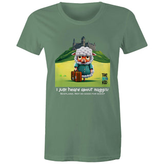 Pet Jetsetters Haggis Women's T-Shirt XSM-2XL