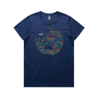 Nations: Vibrant Women's T-Shirt XS-3XL