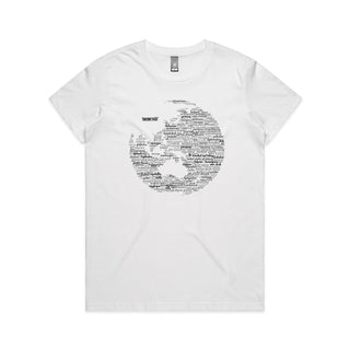 Nations: Monochrome Women's T-Shirt XS-3XL