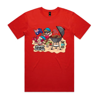 Tasty Travels: Sydney, Australia Men's T-Shirt SM-4XL