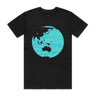 Nations: Turquoise Men's T-Shirt SM-4XL