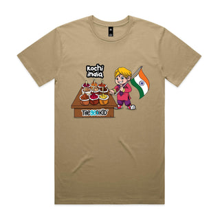 Tasty Travels: Kochi, India Mens T-Shirt SM-4XL