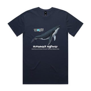 Nature's Navigators: Humpback Highway Men's T-Shirt SM-4XL