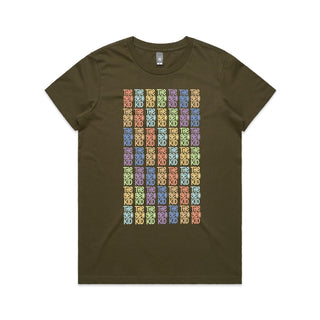 Mosaic: Muted Women's T-Shirt XS-3XL