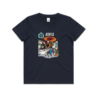 Tasty Travels: Salzburg, Austria Kids/Youth T-Shirt 4-14