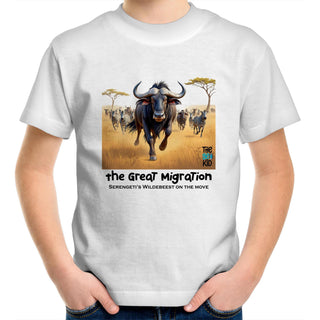 Pet Jetsetters Great Migration Kids/Youth T-Shirt 4-14