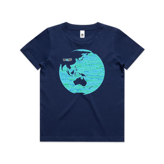 Nations: Turquoise Kids/Youth T-Shirt 4-14