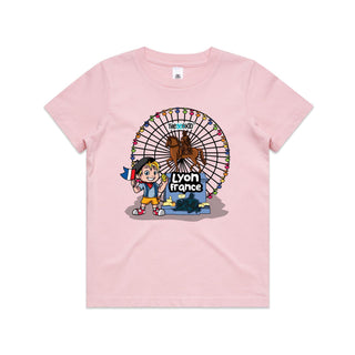 Tasty Travels: Lyon, France Kids/Youth T-Shirt 4-14
