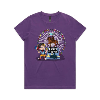 Tasty Travels: Lyon, France Women's T-Shirt XS-3XL