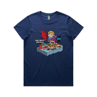 Tasty Travels: Marrakesh, Morocco Women's T-Shirt XS-3XL