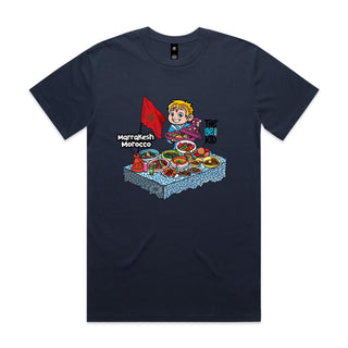 Tasty Travels: Marrakesh, Morocco Men's SM-4XL