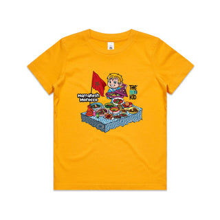 Tasty Travels: Marrakesh, Morocco Kids/Youth T-Shirt 4-14
