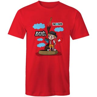 Tasty Travels: Zurich, Switzerland Men's T-Shirt SM-4XL
