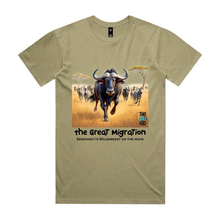 Nature's Navigators: Great Migration Men's T-Shirt SM-4XL
