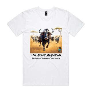 Nature's Navigators: Great Migration Men's T-Shirt SM-4XL