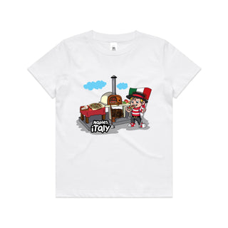 Tasty Travels: Naples, Italy Kids/Youth T-Shirt 4-14