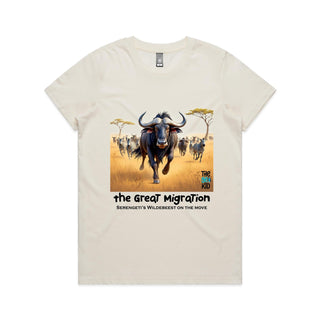 Nature's Navigators: Great Migration Women's T-Shirt XS-3XL