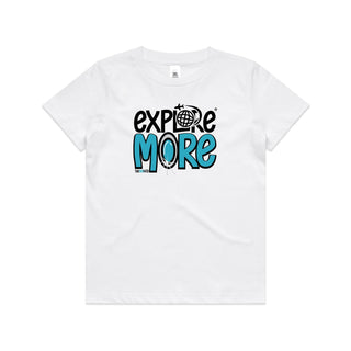 Explore More: Turquoise Kids/Teens T-Shirt 4-14