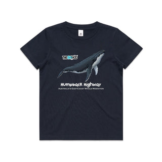 Nature's Navigators: Humpback Highway Kids/Teens T-Shirt 4-14