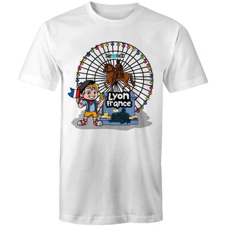 Tasty Travels: Lyon, France Men's T-Shirt SM-4XL