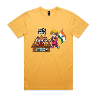 Tasty Travels: Kochi, India Mens T-Shirt SM-4XL