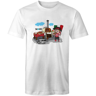 Tasty Travels Naples, Italy: Men's T-Shirt SM-3XL