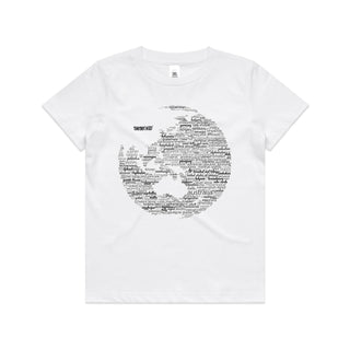 Nations: Monochrome Kids/Youth TShirt 4-14