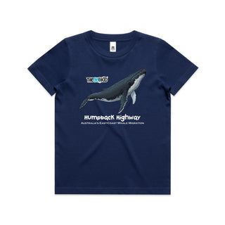 Nature's Navigators: Humpback Highway Kids/Teens T-Shirt 4-14