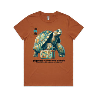 Nature's Navigators: Lonesome George Women's T-Shirt XS-3XL