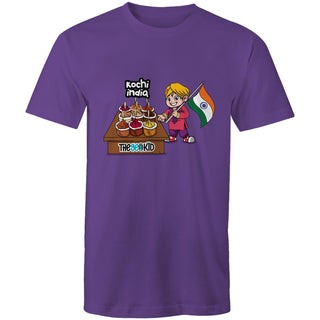 Tasty Travels: Kochi, India Mens T-Shirt SM-4XL