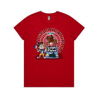 Tasty Travels: Lyon, France Women's T-Shirt XS-3XL