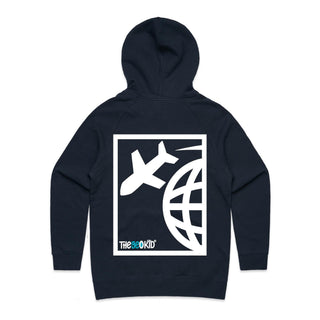 Hoodie TGK Favicon Two Sided Print Womens XSM-2XL