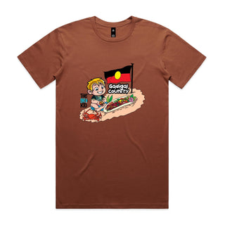 Tasty Travels: Gadigal Country Mens T-Shirt SM-4XL