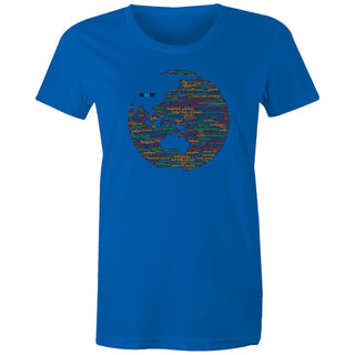 197 Vibrant Ocean Women's T-Shirt XSM-2XL