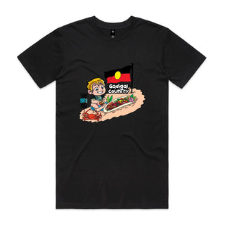 Tasty Travels: Gadigal Country Mens T-Shirt SM-4XL