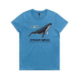 Nature's Navigators: Humpback Highway Women's T-Shirt XS-3XL