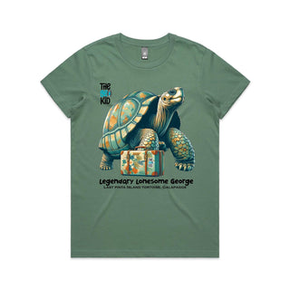 Nature's Navigators: Lonesome George Women's T-Shirt XS-3XL