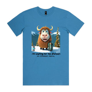 Nature's Navigators: Happy Yak Men's T-Shirt SM-4XL