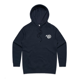 Hoodie TGK Favicon Two Sided Print Womens XSM-2XL