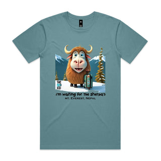 Nature's Navigators: Happy Yak Men's T-Shirt SM-4XL