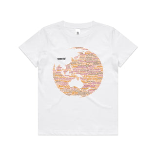 Nations: Peach Kids/Youth T-Shirt 4-14