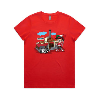 Tasty Travels: Naples, Italy Women's T-Shirt XS-3XL