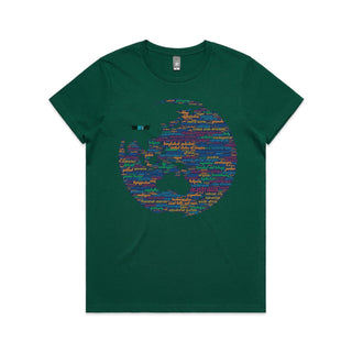Nations: Vibrant Women's T-Shirt XS-3XL