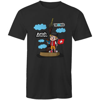Tasty Travels: Zurich, Switzerland Men's T-Shirt SM-4XL